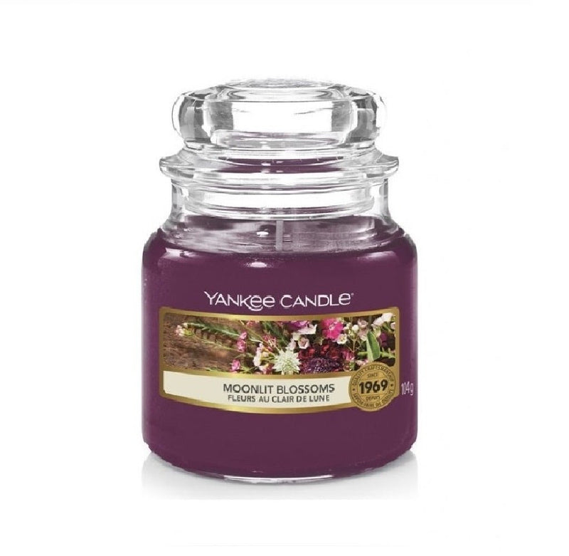 Moonlight Blossoms Small Yankee Candle 104g - CANDLES - Beattys of Loughrea