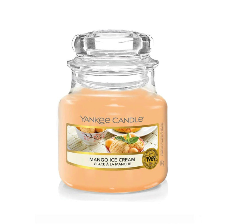Mango Ice Cream Small Yankee Candle 104g - CANDLES - Beattys of Loughrea