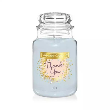 Thank You Sentiment Large Yankee Candle 623g - CANDLES - Beattys of Loughrea