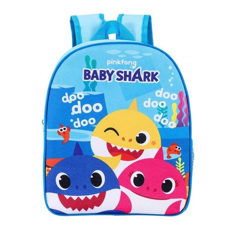 Official Baby Shark Backpack - RUCKSACK BACKPACK SCHOOL BAG - Beattys of Loughrea
