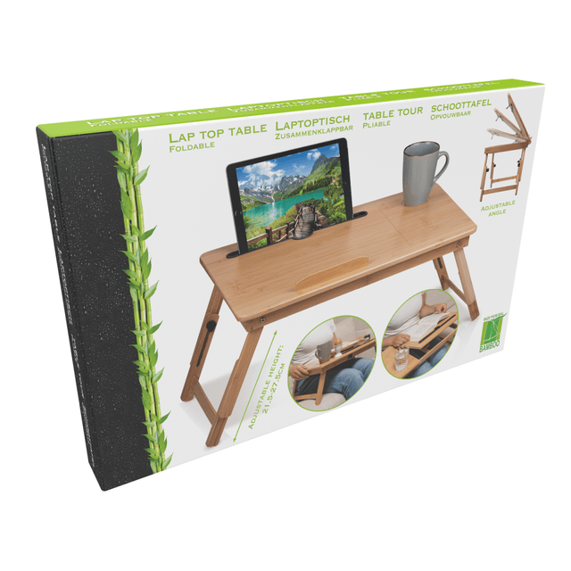Lap Table with Cup Holder and Tablet Holder - LAPTOP CASES BAGS & COVERS - Beattys of Loughrea