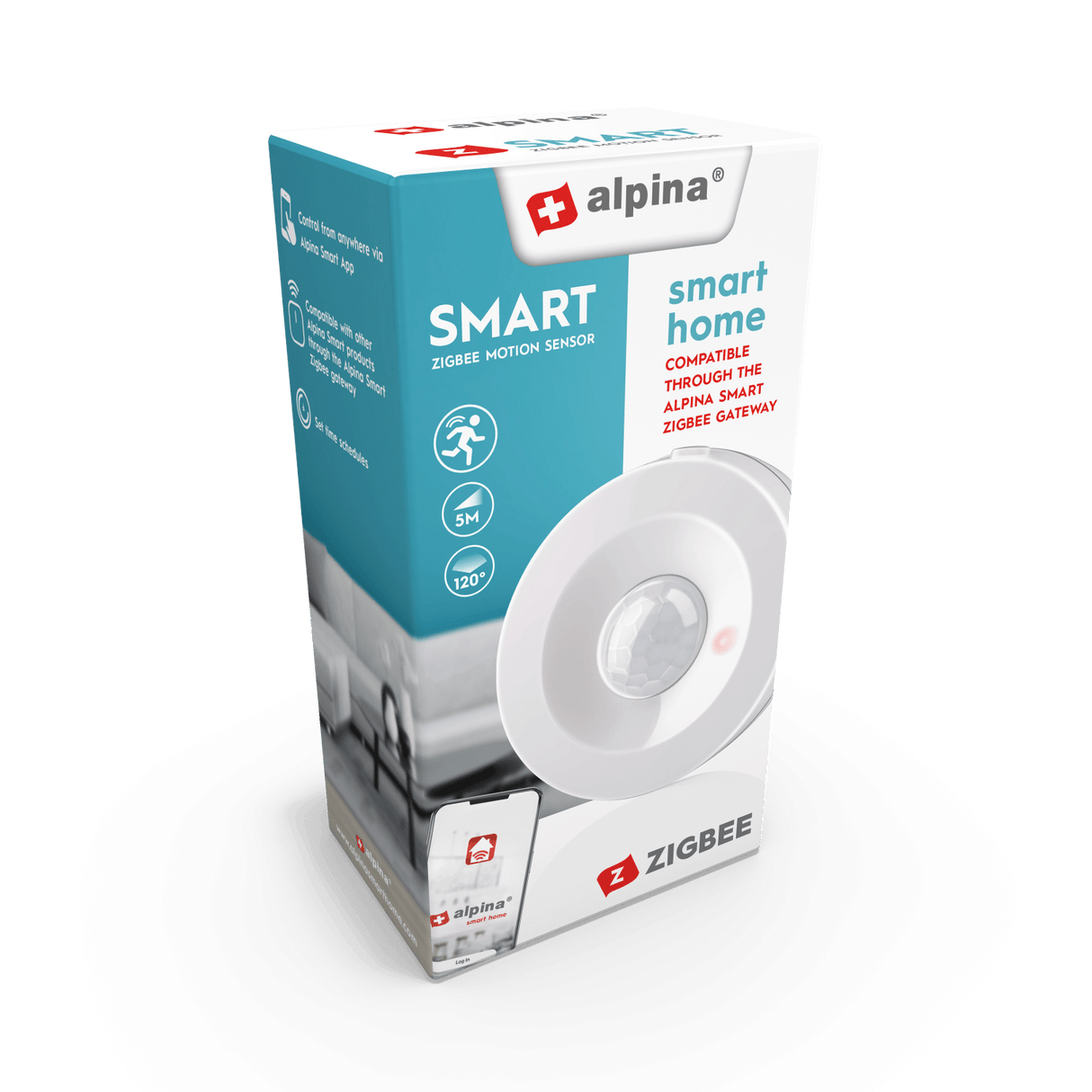 Alpina Smart PIR Motion Sensor (Zigbee) - SECURITY CAMERA/ PRODUCTS - Beattys of Loughrea