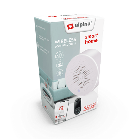 Alpina Smart Wireless Chime for Smart Doorbell - INTERCOM/DOOR BELL - Beattys of Loughrea