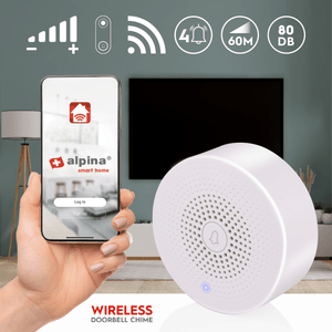 Alpina Smart Wireless Chime for Smart Doorbell - INTERCOM/DOOR BELL - Beattys of Loughrea