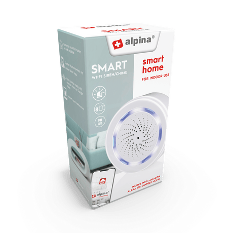 Alpina Smart Indoor Siren - SECURITY CAMERA/ PRODUCTS - Beattys of Loughrea