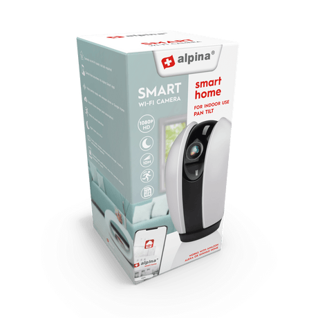 Alpina Smart Indoor Camera 330° - SECURITY CAMERA/ PRODUCTS - Beattys of Loughrea