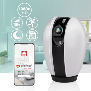 Alpina Smart Indoor Camera 330° - SECURITY CAMERA/ PRODUCTS - Beattys of Loughrea