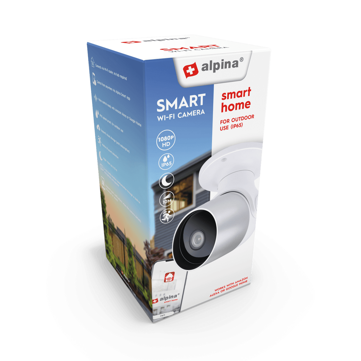 Alpina Smart Outdoor Camera IP65 - SECURITY CAMERA/ PRODUCTS - Beattys of Loughrea