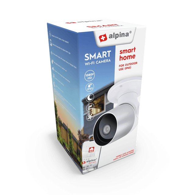 Alpina Smart Outdoor Camera IP65 - SECURITY CAMERA/ PRODUCTS - Beattys of Loughrea