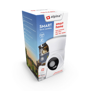 Alpina Smart Outdoor Camera 355° IP54 - SECURITY CAMERA/ PRODUCTS - Beattys of Loughrea