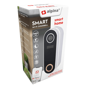 Alpina Smart Video Doorbell (Battery Operated) - INTERCOM/DOOR BELL - Beattys of Loughrea