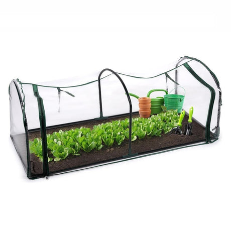 Kinzo Greenhouse Tunnel 1.3 x 0.6 x 0.5m - PROPAGATOR, SEED TRAY, MATTING - Beattys of Loughrea