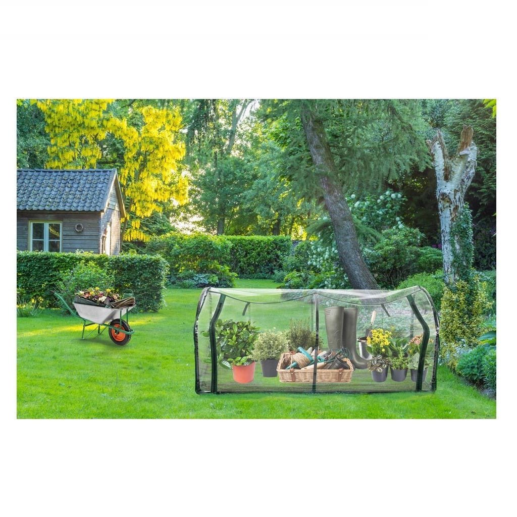 Kinzo Greenhouse Tunnel 1.3 x 0.6 x 0.5m - PROPAGATOR, SEED TRAY, MATTING - Beattys of Loughrea