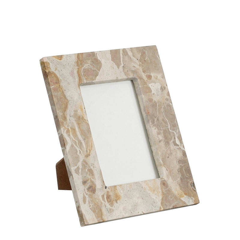 Finnos Marble Picture Frame beige 23 x 18cm - PHOTO FRAMES - PLATED, GILT, STONE - Beattys of Loughrea
