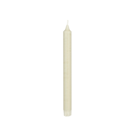 Stearin Single Dinner Candle 25cm Light Green - CANDLES - Beattys of Loughrea