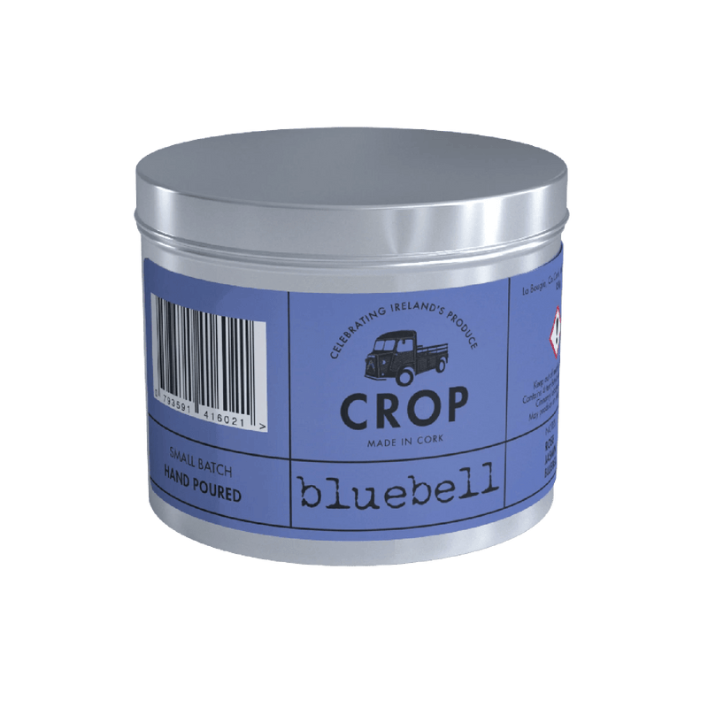 Crop Soy Wax Candle Bluebell 150g - CANDLES - Beattys of Loughrea