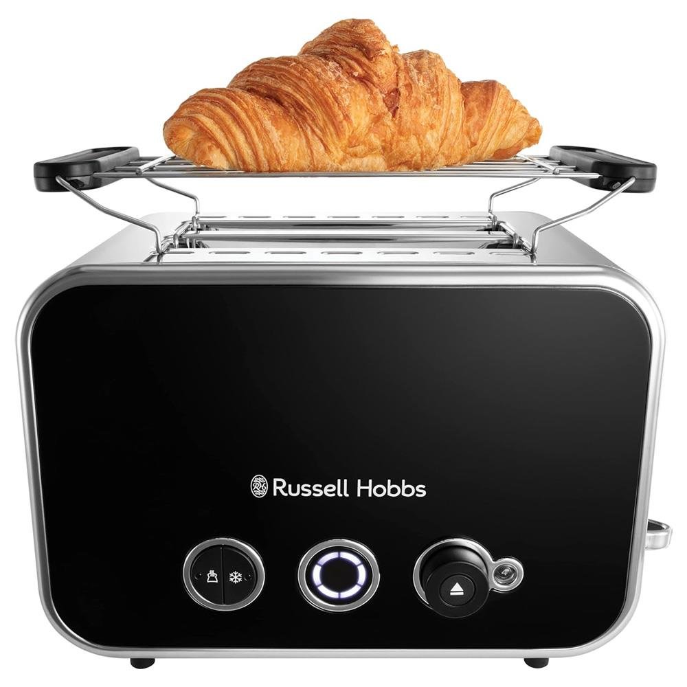 Russell Hobbs Distinctions 2 Slice Toaster - Black - TOASTERS - Beattys of Loughrea