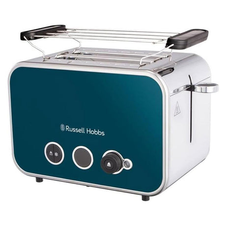 Russell Hobbs Distinctions 2 Slice Toaster - Ocean Blue - TOASTERS - Beattys of Loughrea