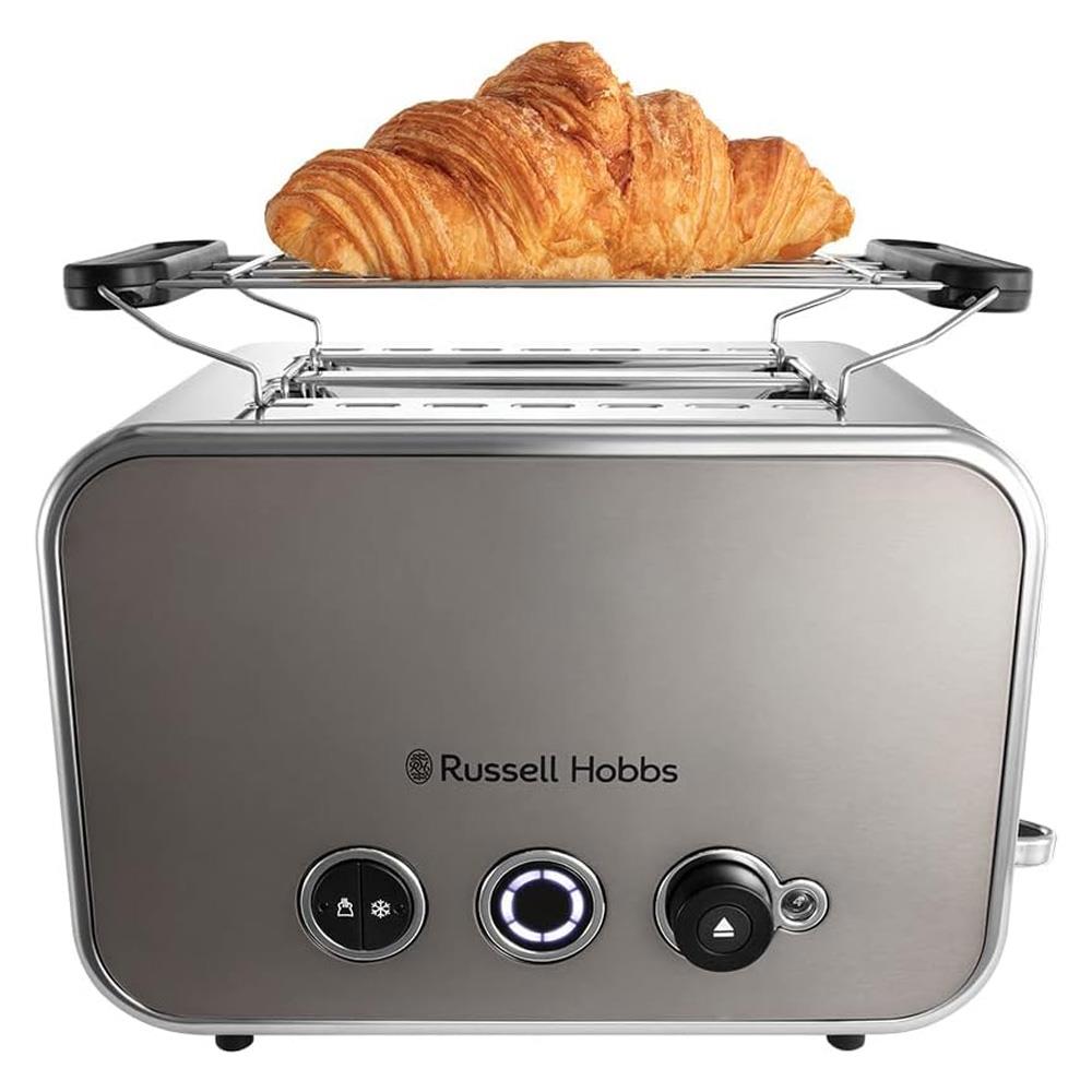 Russell Hobbs Distinctions 2 Slice Toaster - Titanium - TOASTERS - Beattys of Loughrea