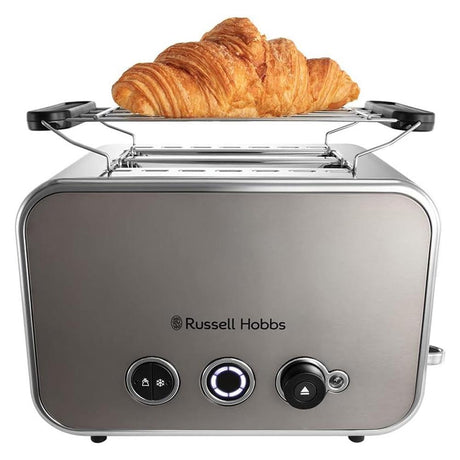 Russell Hobbs Distinctions 2 Slice Toaster - Titanium - TOASTERS - Beattys of Loughrea