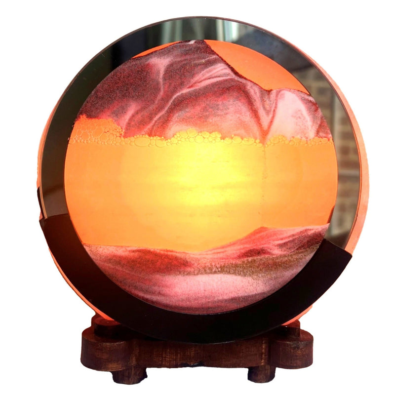 Red Sand Picture Salt Lamp - TABLE/BEDSIDE LAMPS - Beattys of Loughrea