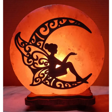 Fairy Salt Lamp - TABLE/BEDSIDE LAMPS - Beattys of Loughrea