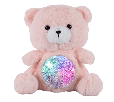 Rosie The Teddy - Magic Belly with Glitter Ball - BABY TOYS - Beattys of Loughrea