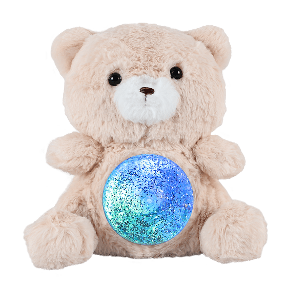 Biscuit The Teddy - Magic Belly with Glitter Ball - BABY TOYS - Beattys of Loughrea