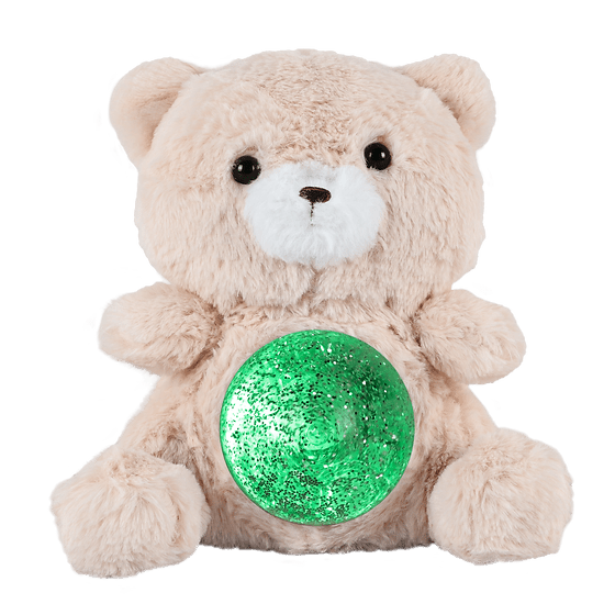Biscuit The Teddy - Magic Belly with Glitter Ball - BABY TOYS - Beattys of Loughrea