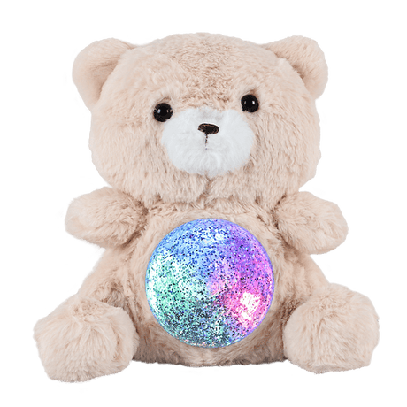Biscuit The Teddy - Magic Belly with Glitter Ball - BABY TOYS - Beattys of Loughrea