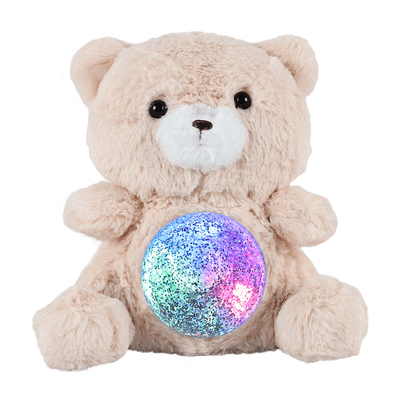 Biscuit The Teddy - Magic Belly with Glitter Ball - BABY TOYS - Beattys of Loughrea