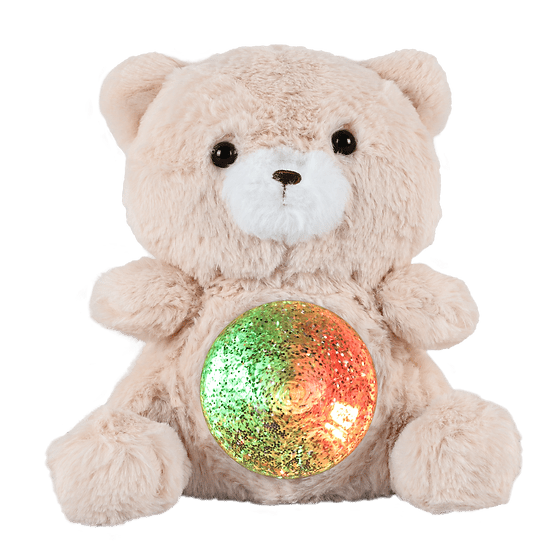 Biscuit The Teddy - Magic Belly with Glitter Ball - BABY TOYS - Beattys of Loughrea