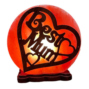 Best Mum Salt Lamp - TABLE/BEDSIDE LAMPS - Beattys of Loughrea