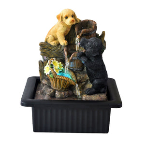 Cheeky Chappies Indoor Water Fountain - ORNAMENTS - Beattys of Loughrea