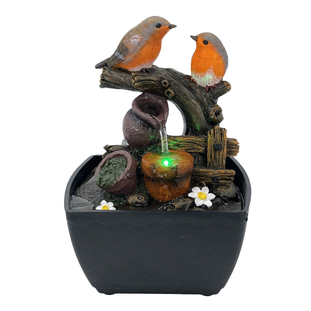 Robins Mini Indoor Water Fountain - ORNAMENTS - Beattys of Loughrea