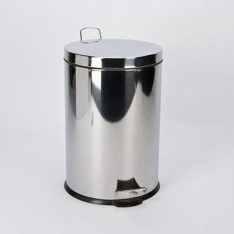 Highlands 20L Stainless Steel Pedal Bin - CLEANING - DUSTBIN/WASTE BIN - Beattys of Loughrea