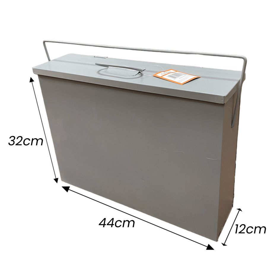 Inglenook Grey Powder Coated Ash Carrier - FIREPLACE - COAL BUCKET LOG BOX BASKET STOVE FAN - Beattys of Loughrea