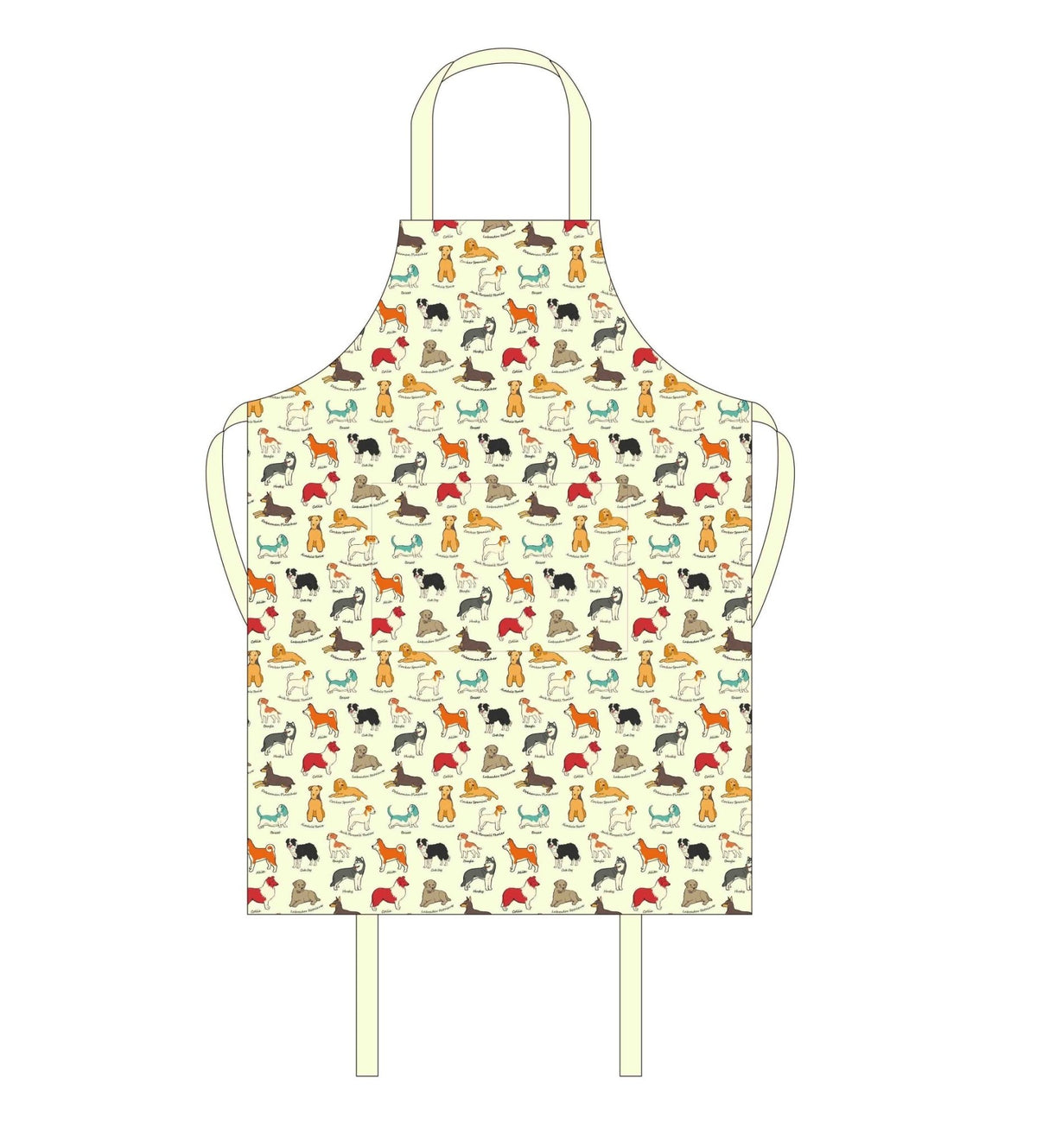 Highlands PVC Dog Design Apron - APRON/GLOVE/TEXTILE - Beattys of Loughrea