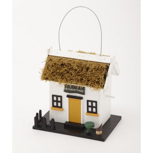 Wooden Bird House Irish Cottage - BIRD HOUSE/ FEEDERS - Beattys of Loughrea