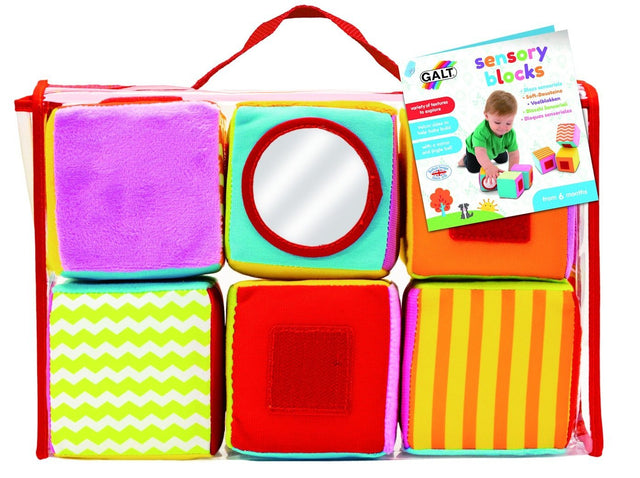 Galt Sensory Blocks - BABY TOYS - Beattys of Loughrea