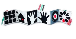 Baby Clementoni Black & White Soft Book - BABY TOYS - Beattys of Loughrea