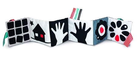 Baby Clementoni Black & White Soft Book - BABY TOYS - Beattys of Loughrea