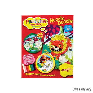 Plasticine Softeez Noodle Doodle Assorted - ART & CRAFT/MAGIC/AIRFIX - Beattys of Loughrea