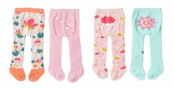 Baby Annabell Tights 2Pcs Assorted 43Cm - DOLLS - FAMOSA/ZAPF - Beattys of Loughrea
