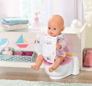 Baby Born Bath Poo-Poo Toilet 43Cm - DOLLS - FAMOSA/ZAPF - Beattys of Loughrea