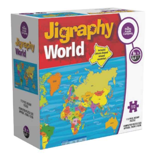 Jigraphy World Puzzle - JIGSAWS - Beattys of Loughrea