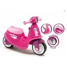 Smoby Pink Scooter - GO KART/SCOOTER/ROCKING HORSE - Beattys of Loughrea