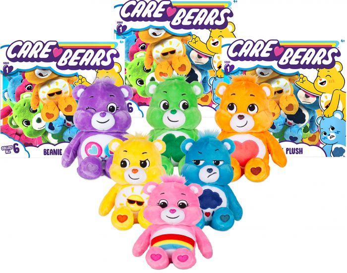 Care Bears Basic Bean Plush Plus Coin - SOFT TOYS - Beattys of Loughrea