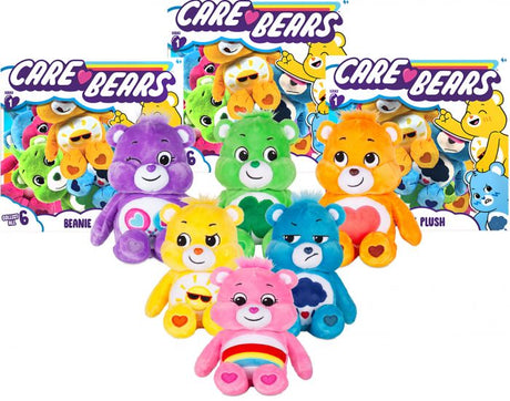 Care Bears Basic Bean Plush Plus Coin - SOFT TOYS - Beattys of Loughrea