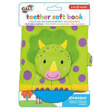 Teether Soft Book - Dinosaur - BABY TOYS - Beattys of Loughrea